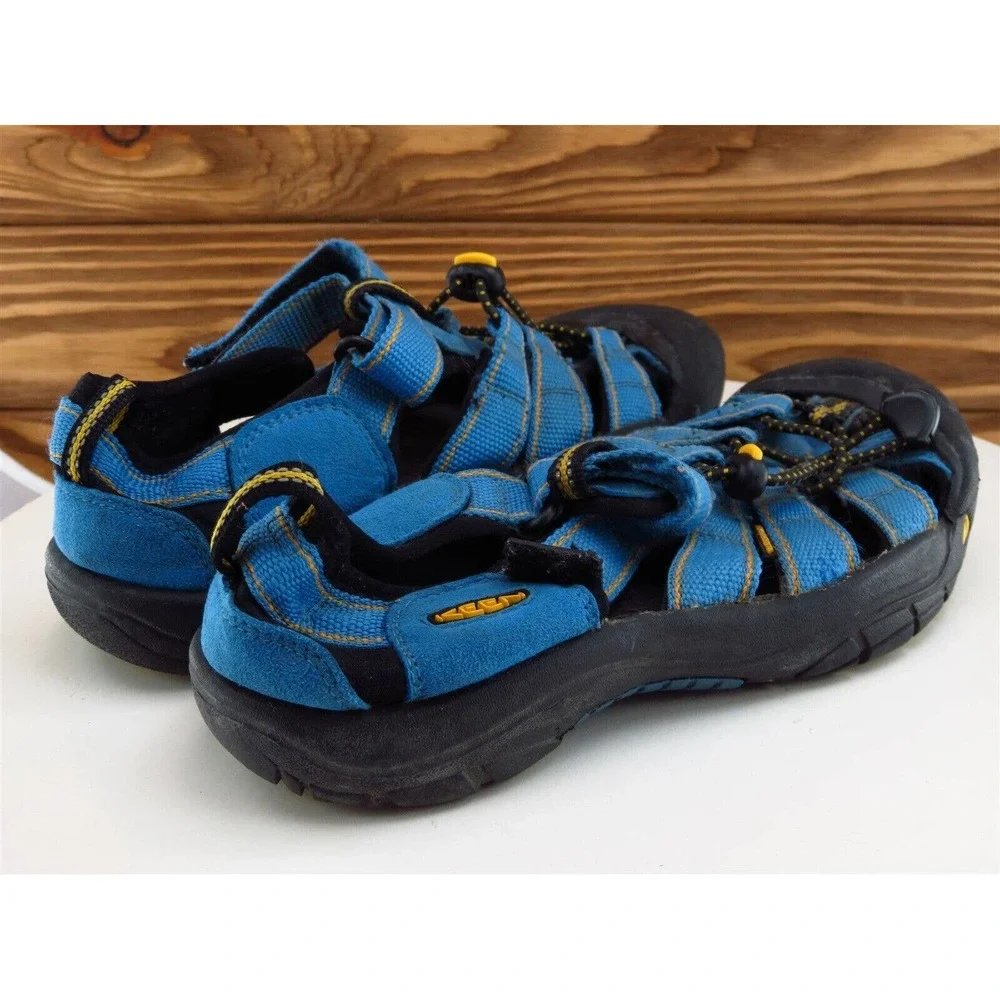 KEEN Sz 4 Shoes‎ Girls Youth Fisherman Blue Synthetic